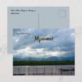 Inle Lake Bagan Yangon Myanmar Briefkaart (Voorkant / Achterkant)