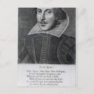 Inleiding, "Mr. William Shakespeares Briefkaart