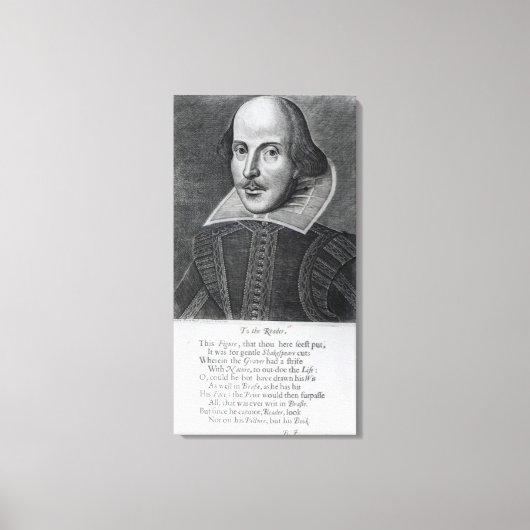 Inleiding, "Mr. William Shakespeares Canvas Afdruk (Voorkant)