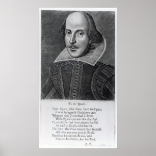 Inleiding, "Mr. William Shakespeares Poster