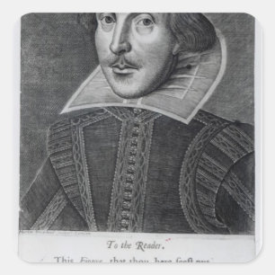 Inleiding, "Mr. William Shakespeares Vierkante Sticker