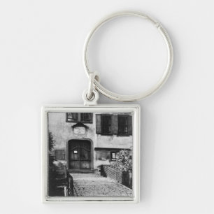 Inleiding van het huis van Johann Sebastian Bach Sleutelhanger