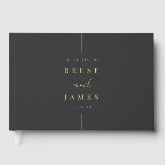 Inline | Mariage minimaliste moderne (Recto)