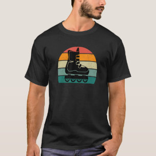 Inline Skater Skater Roller Schaatsen Roller T-shirt