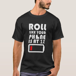 Inline Skates Rollerskaten 70s 80s Roller Nordic T-shirt