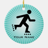 Inline Skating Ornament (Achterkant)