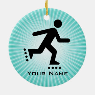 Inline Skating Ornament