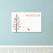 Inlogbordsessie voor bladeren en bijen canvas afdruk (Insitu (Houten vloer))