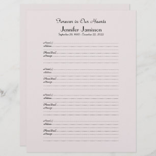 Inloggen voor herinneringsboekvulling Pagina 4 Nam