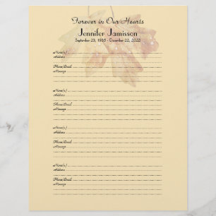 Inloggen voor herinneringsboekvulling Pagina 4 Nam