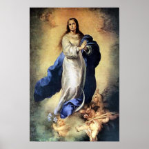 Inmaculate Conception 01A Maagd Mary Poster