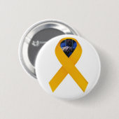 Inmate Ribbon Ronde Button 5,7 Cm (Voorkant /achterkant)