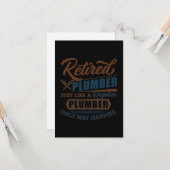 Inmoe Plumber Kaart (Voorkant / Achterkant in situ)