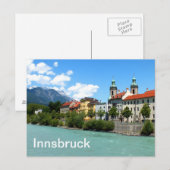Inn in Innsbruck Briefkaart (Voorkant / Achterkant)