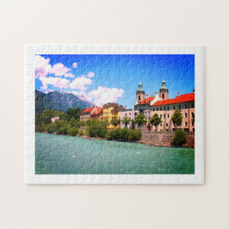 Inn in Innsbruck Oostenrijk Legpuzzel