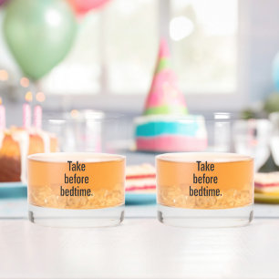 Innemen voor het slapen gaan whisky glas