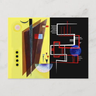 Inner Alliance-schilderij van Wassily Kandinsky Briefkaart