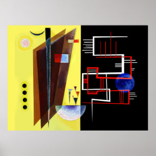 Inner Alliance-schilderij van Wassily Kandinsky Poster