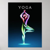 Inner Balance Yoga Tree Pose Poster (Voorkant)
