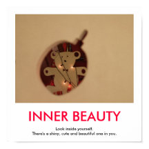 INNER BEAUTY affiche démotivante
