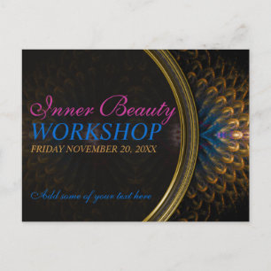 Inner Beauty Goddess Workshop Uitnodiging sjabloon