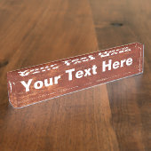 Inner Birch Bark Naambordje (Zijkant)