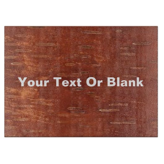 Inner Birch Bark Snijplank (Voorkant)