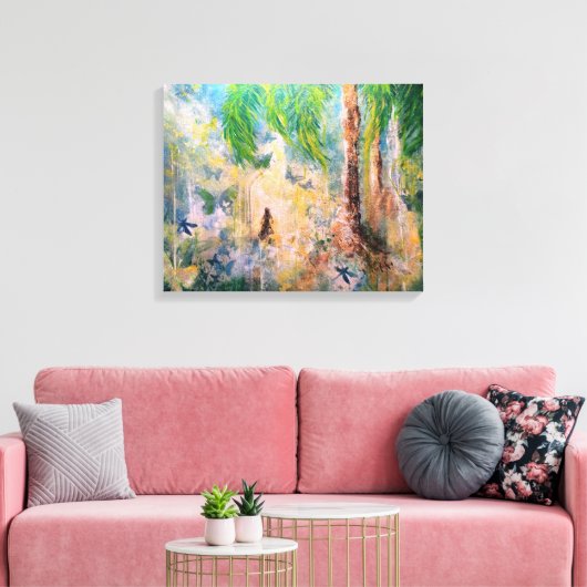 Inner child canvas afdruk (Insitu (Woonkamer))