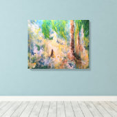 Inner child canvas afdruk (Insitu (Houten vloer))