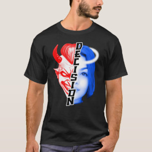 Inner Duality T-shirt. Beslissing - Angel of Devil T-shirt