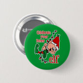 Inner Elf Ronde Button 5,7 Cm (Voorkant /achterkant)