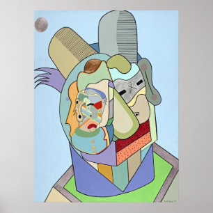 "Inner Face" van Ruchell Alexander Poster