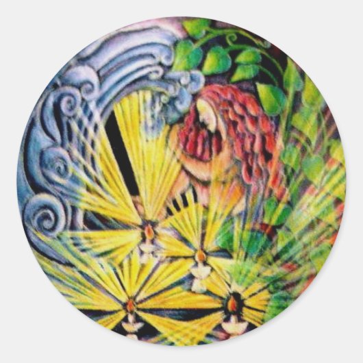 Inner Journey Mandala Sticker (Voorkant)