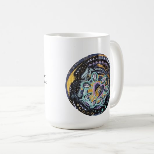 Inner Knowing Mantra Mug with Prayer Portal Koffiemok (Voorkant rechts)