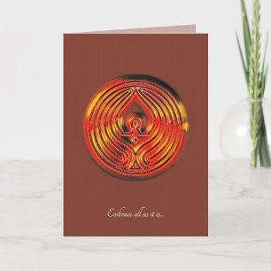 INNER LIGHT - Carte d'art NEWFLAME