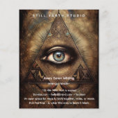 Inner Oracle | Third Eye Design Flyer (Achterkant)