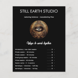 Inner Oracle Third Eye Design Flyer