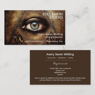 Inner Oracle Third Eye Design Visitekaartje