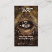 Inner Oracle | Third Eye Design Visitekaartje (Voorkant)