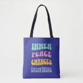 Inner Peace Changes Everything Draagtas (Voorkant)