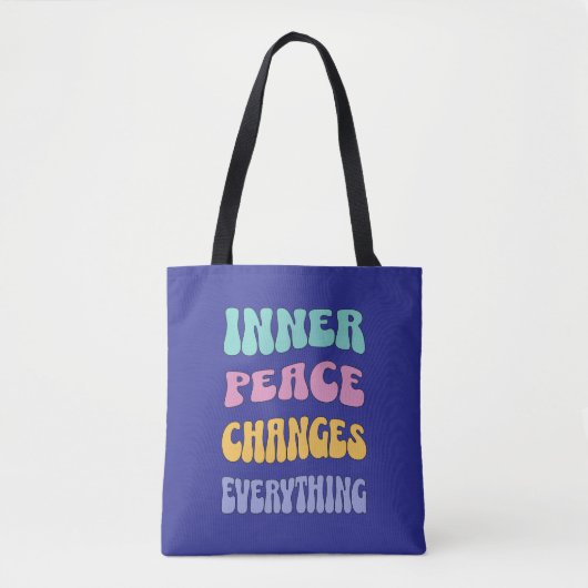 Inner Peace Changes Everything Draagtas (Voorkant)
