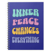 Inner Peace Changes Everything Notitieboek (Voorkant)