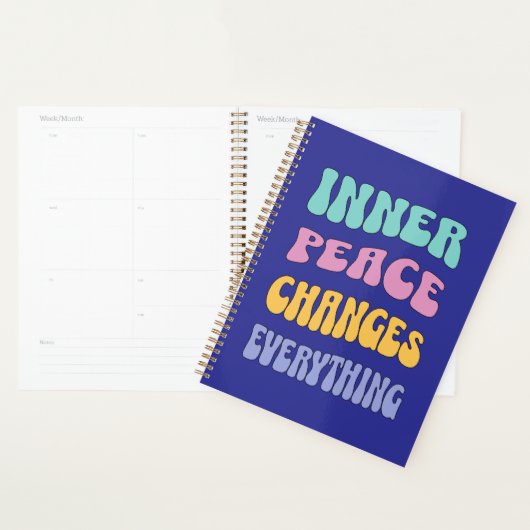 Inner Peace Changes Everything Planner (Display)