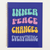 Inner Peace Changes Everything Planner (Voorkant)