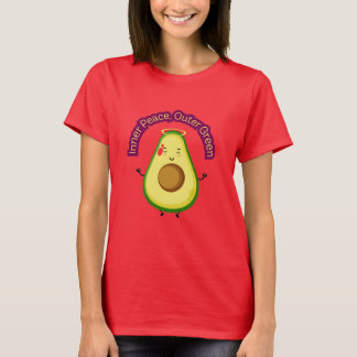 Inner Peace Outer Green – Schattigee Avocado Medit T-shirt