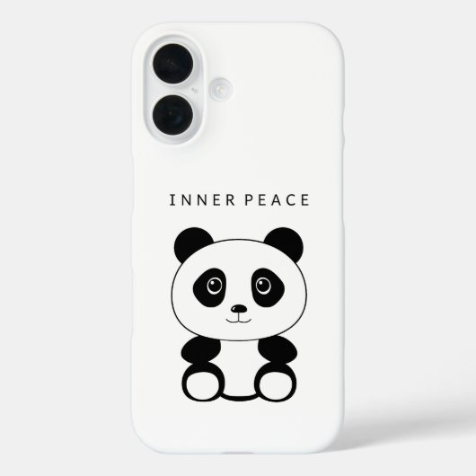 Inner Peace Panda Case-Mate iPhone Case (Achterkant)