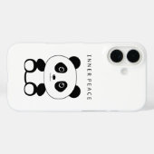Inner Peace Panda Case-Mate iPhone Case (Achterkant (horizontaal))