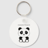 Inner Peace Panda Sleutelhanger (Voorkant)