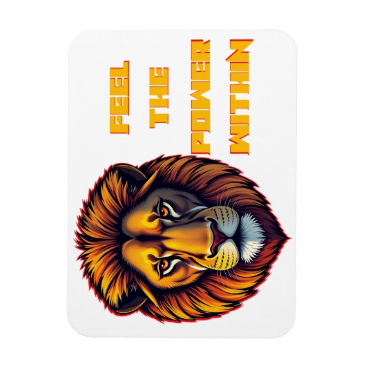 Inner Strength Unleashed Magneet (Verticaal)