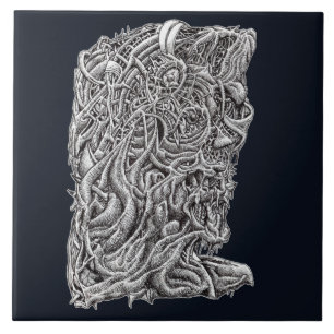 Innerbeastman, inkttekening tegeltje